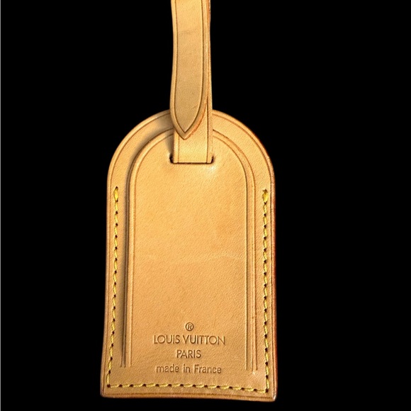 Louis Vuitton Vachetta Luggage Tag (A759) - Picture 3 of 4